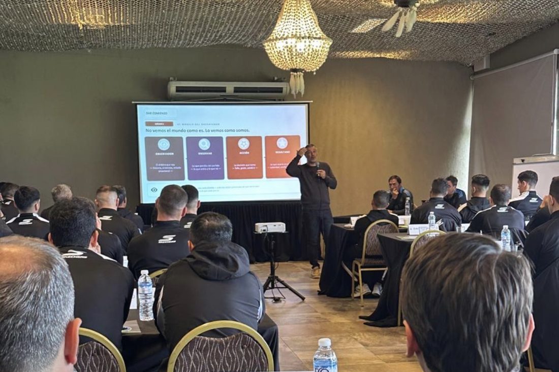 Taller de gestión emocional con árbitros de AFA