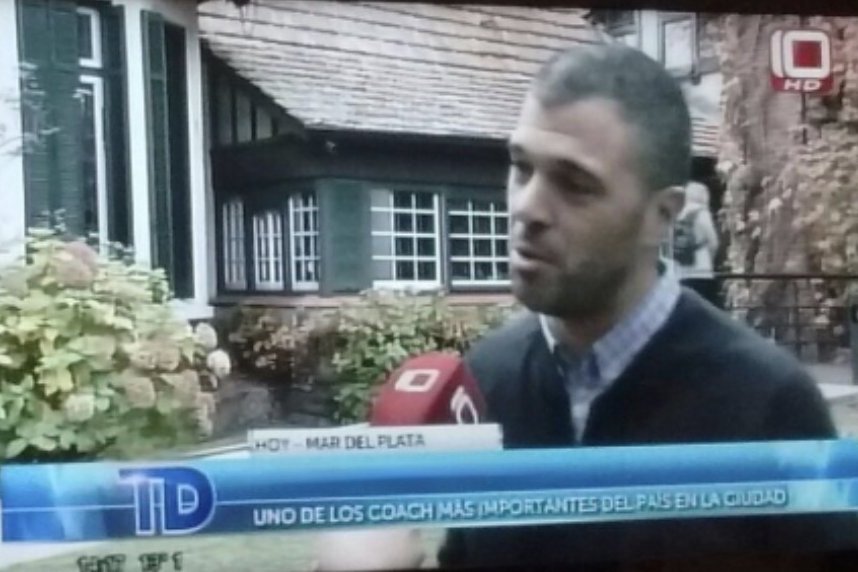 Entrevista a Dani Elhelou en la televisión de Mar del Plata