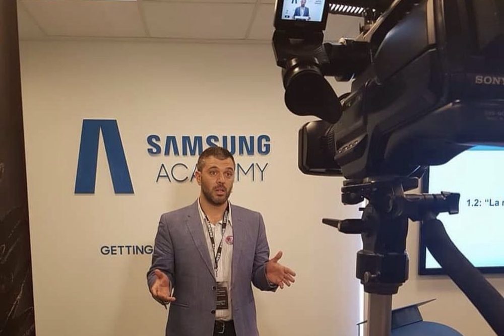 Dani Elhelou en Samsung Academy