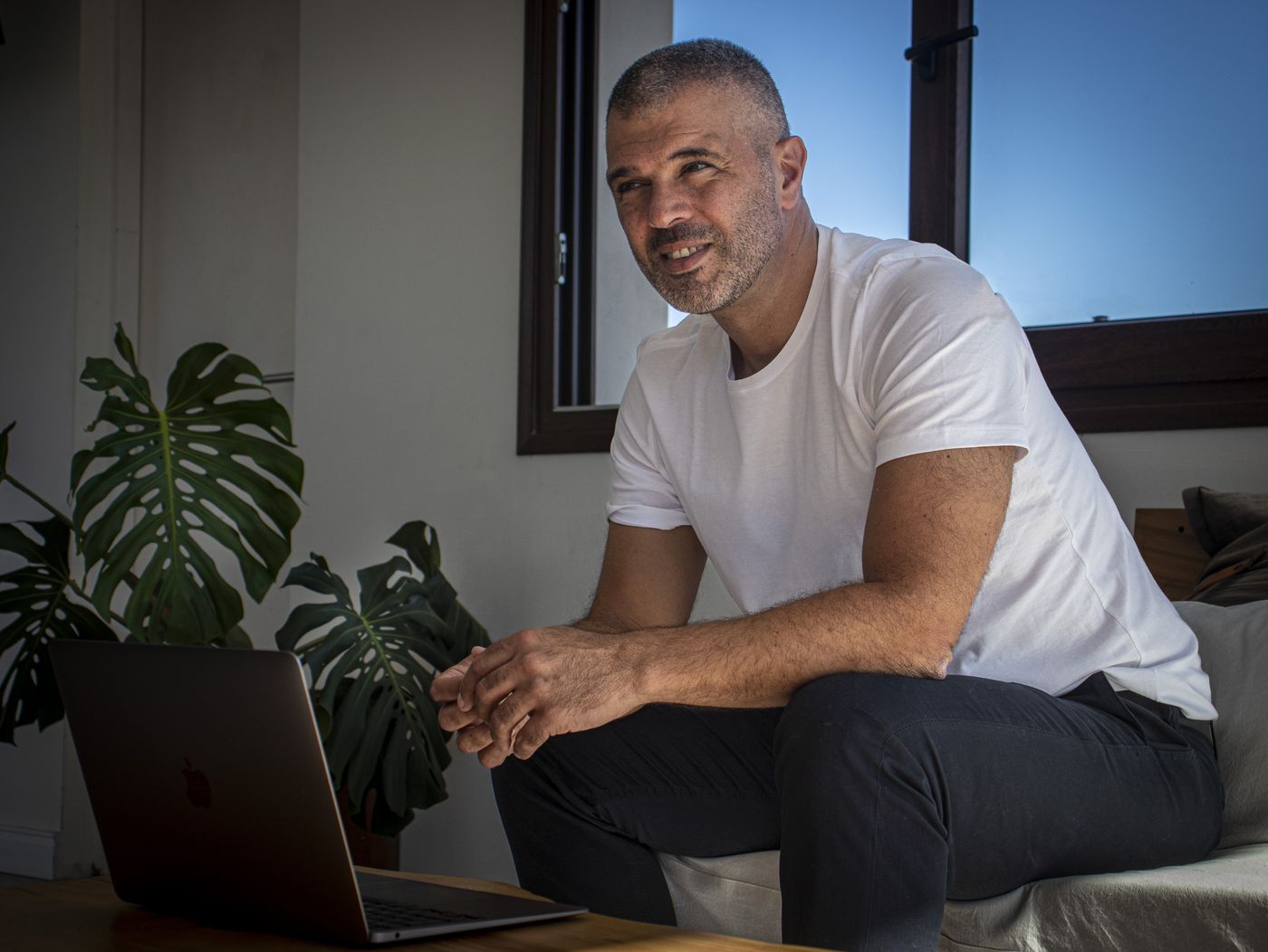 Dani Elhelou en un espacio de mentoría